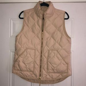 EUC J Crew quilted vest